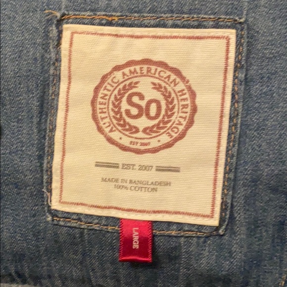 Denim button down shirt - Picture 5 of 5